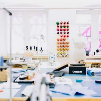 Studio with table