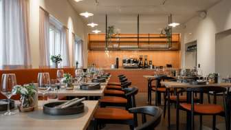 Modern eingerichtetes Restaurant Lisbeth