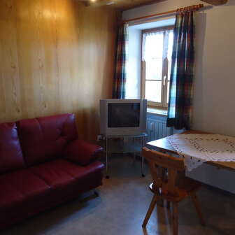 Wohnbereich Ferienwohnung Fernsicht A