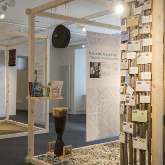 Innenraum des Doms bei einer LED Ausstellung