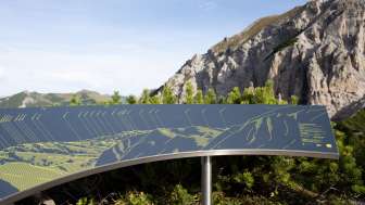 Panoramic board Sareis