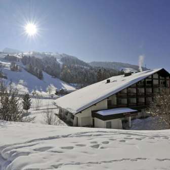 Aussenansicht Winter Rückseite