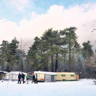 Camping Landquart im Winter