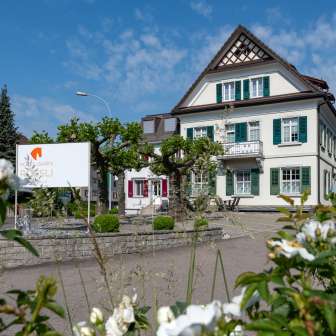 Garni Rössli in Wittenbach in spring