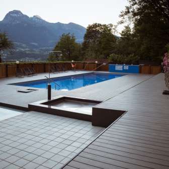 Freibad des Campings Mittagsspitze