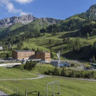 The mountain village of Malbun in summer
