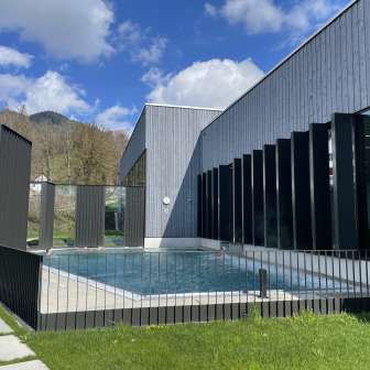 Outdoor indoor pool