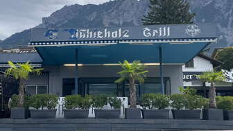 Exterior shot of the Mühleholz grill