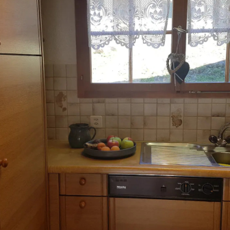 Küche Ferienwohnung Auszeit