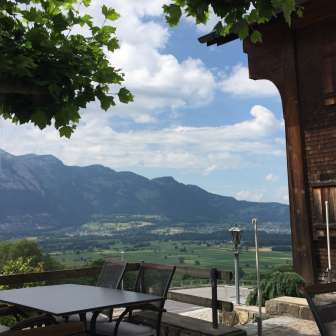 Terrasse Wirtschaft zum Löwen