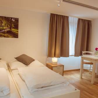 Schlafzimmer Ferienwohnung Mittagsspitze