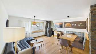 Living room & dining area