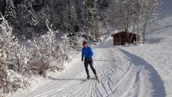 Alpthal cross-country ski trail