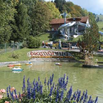 Schiffli and slide tower