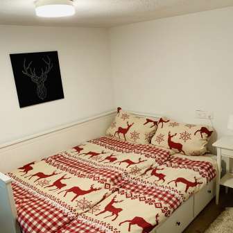 Schlafzimmer im Chalet Egger-Eberle