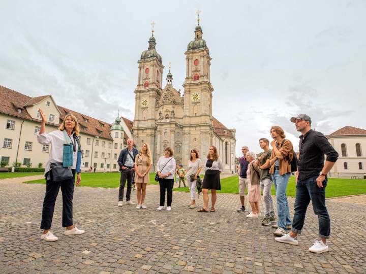 Guided city tour St.Gallen