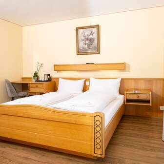 Doppelzimmer im Hotel Falknerei Galina