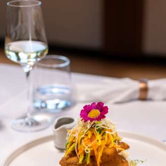 Leckeres Essen in modern-gemütlicher Atmosphäre im Alpin Royal Restaurant
