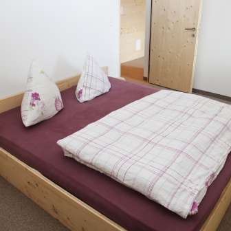 Schlafzimmer Ferienwohnung Beck Chüaloch