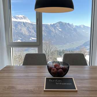 Dining area with a view