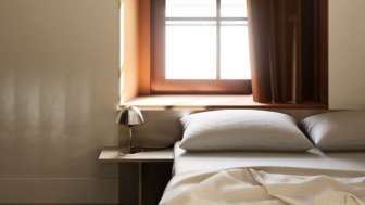 Sleeping area at Schiffli Boutique Apartment Rapperswil