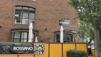 Aussenaufnahme der Pizzeria Ristorante Rossano