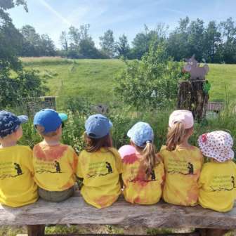Füsse von Kindern