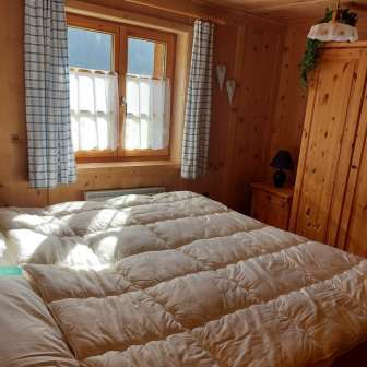 Schlafzimmer Ferienhaus St. Gerold