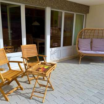 Terrasse zum Wohnbereich