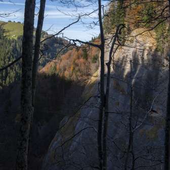 View on the hike
