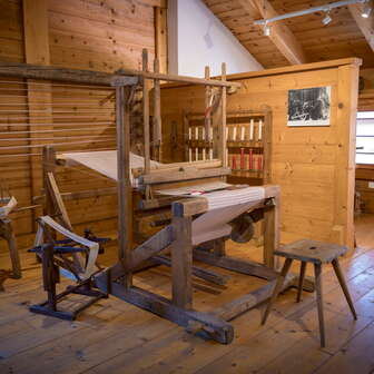Webstuhl im Walsermuseum
