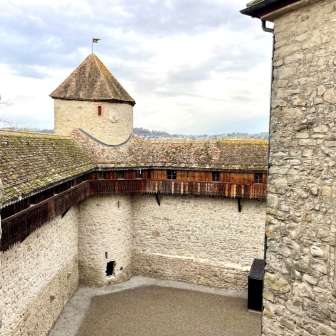 Courtyard of Rapperswil Castle